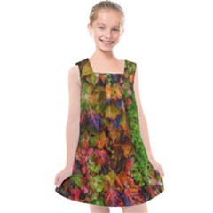 Fall Ivy Kids  Cross Back Dress by okhismakingart