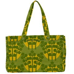Texture Plant Herbs Green Canvas Work Bag by Mariart