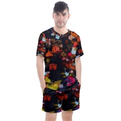 Leaves And Puddle Men s Mesh Tee And Shorts Set