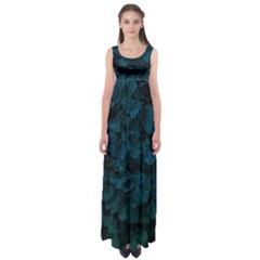 Columbine Leaves Empire Waist Maxi Dress by okhismakingart