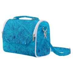 Turquoise Pine Satchel Shoulder Bag by okhismakingart
