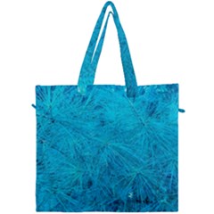 Turquoise Pine Canvas Travel Bag by okhismakingart