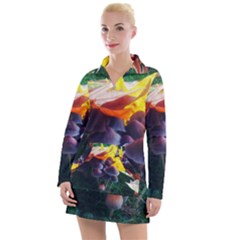 Mushrooms Women s Hoodie Dress by okhismakingart