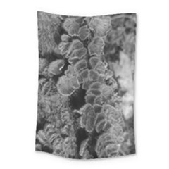 Tree Fungus Branch Vertical Black And White Small Tapestry by okhismakingart