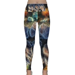 Tree Fungus Branch Lightweight Velour Classic Yoga Leggings