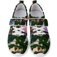 Sunflowers And Wild Weeds Men s Velcro Strap Shoes