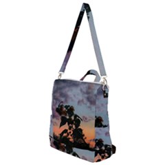 Sunflower Sunset Crossbody Backpack