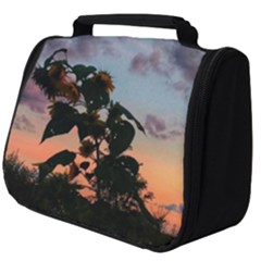 Sunflower Sunset Full Print Travel Pouch (big) by okhismakingart