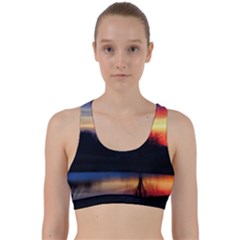 Pastel Sunrise Back Weave Sports Bra by okhismakingart