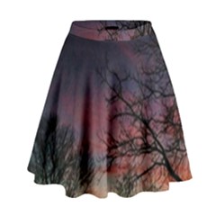 Darkness Falling High Waist Skirt by okhismakingart