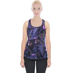 Purple Nettles Piece Up Tank Top by okhismakingart