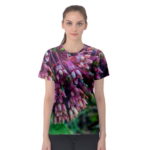 Milkweed Women s Sport Mesh Tee by okhismakingart