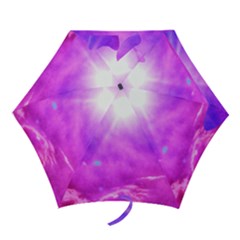 Purple Sun Mini Folding Umbrellas