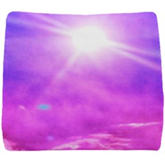 Purple Sun Seat Cushion by okhismakingart