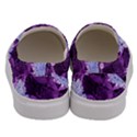 Queen Anne s Lace with Purple Leaves Men s Canvas Slip Ons View4