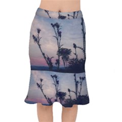 Hazy Thistles Mermaid Skirt by okhismakingart