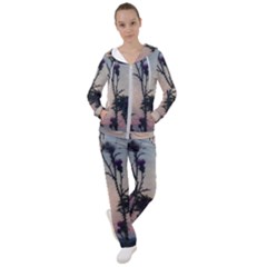 Hazy Thistles Women s Tracksuit by okhismakingart