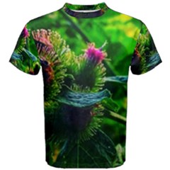 Bur Flowers Men s Cotton Tee