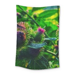 Bur Flowers Small Tapestry