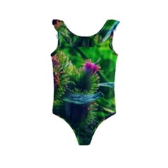 Bur Flowers Kids  Frill Swimsuit