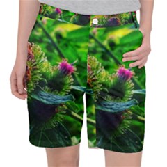 Bur Flowers Pocket Shorts