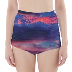 Afternoon Majesty High-waisted Bikini Bottoms by okhismakingart