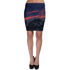 Pink Streaks Bodycon Skirt by okhismakingart