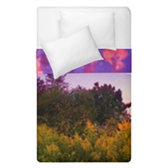 Purple Afternoon Duvet Cover Double Side (single Size)