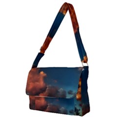 Favorite Clouds Full Print Messenger Bag