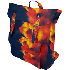 Ominous Clouds Buckle Up Backpack by okhismakingart