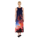 Deep Blue Sunset Sleeveless Maxi Dress View2