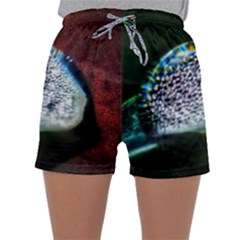 Rainbow Water Droplet Sleepwear Shorts by okhismakingart