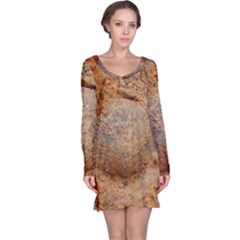 Shell Fossil Ii Long Sleeve Nightdress by okhismakingart