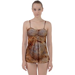 Shell Fossil Ii Babydoll Tankini Set by okhismakingart