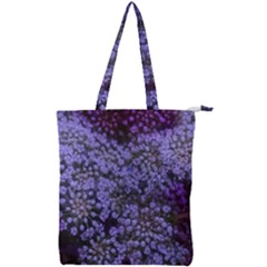 Blue Queen Anne s Lace Landscape Double Zip Up Tote Bag by okhismakingart