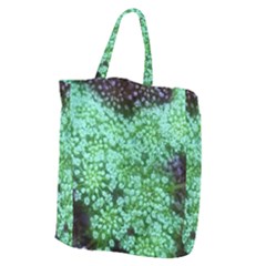 Green Queen Anne s Lace Landscape Giant Grocery Tote by okhismakingart