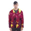 Sunflower and Cockscomb Men s Hooded Windbreaker View1