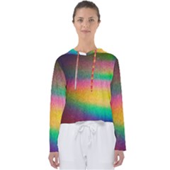 Rainbow Streaks Women s Slouchy Sweat by okhismakingart