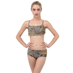 Shell Fossil Layered Top Bikini Set by okhismakingart