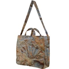 Shell Fossil Square Shoulder Tote Bag by okhismakingart