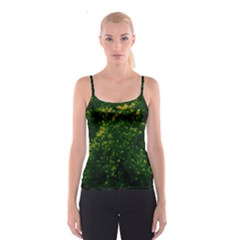 Green Goldenrod Spaghetti Strap Top by okhismakingart