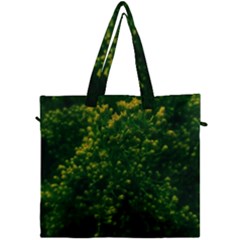 Green Goldenrod Canvas Travel Bag