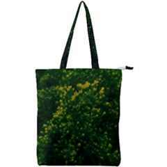 Green Goldenrod Double Zip Up Tote Bag by okhismakingart