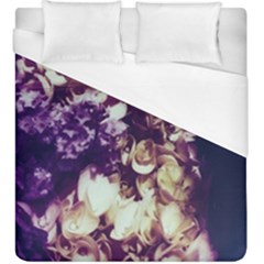 Soft Purple Hydrangeas Duvet Cover (King Size)