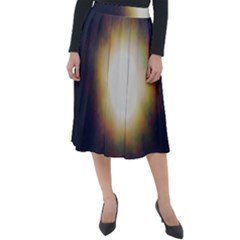 Bright Star Version One Classic Velour Midi Skirt  by okhismakingart