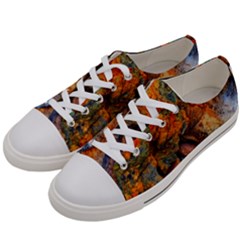 Rainbow Fossil Women s Low Top Canvas Sneakers by okhismakingart