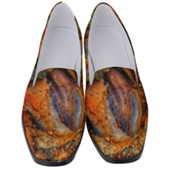 Rainbow Fossil Women s Classic Loafer Heels by okhismakingart