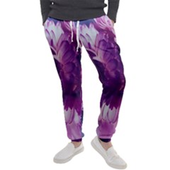 Blue Glowing Flowers Men s Jogger Sweatpants by okhismakingart