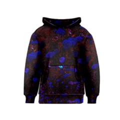 Red-edged Blue Sedum Kids  Pullover Hoodie by okhismakingart