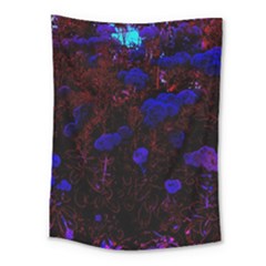 Red-edged Blue Sedum Medium Tapestry by okhismakingart